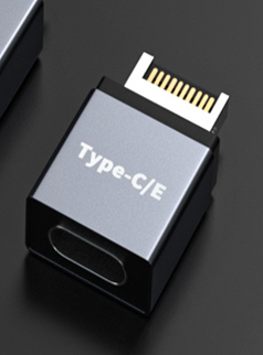 Переходник USB Type E папа на USB Type C мама