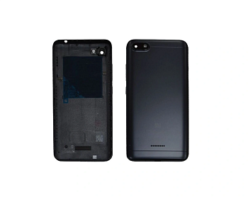 Задняя крышка корпуса для Xiaomi Redmi 6A, черная