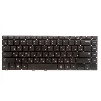 Клавиатура для ноутбука Samsung NP370R4E, NP470R4E, черная