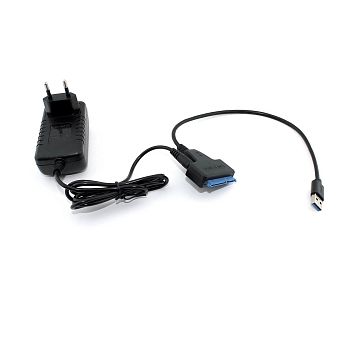 Кабель-переходник для HDD SATA USB 3.0 с доп. питанием