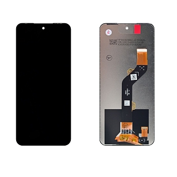 Дисплей Tecno Pova 4 (LG7n)+тачскрин (черный)