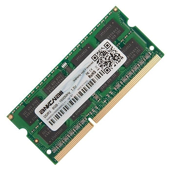 Модуль памяти Ankowall SODIMM DDR3 8GB 1600 MHz 1.5V 204PIN PC3-12800